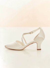 Bruidsschoenen | Avalia ~ Sally - maat 37 - kleur Ivory