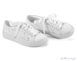 Bruidssneakers | G.Westerleigh ~ Nadine - maat 6 (39) - kleur Ivory