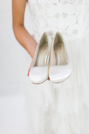 Bruidsschoenen | Rainbow Club ~ Yanna - maat 39 - kleur Ivory