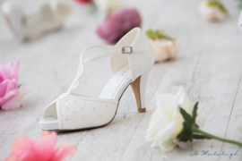 Bruidsschoenen | G.Westerleigh ~ Betty - maat 39 - kleur Ivory