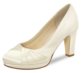 Bruidsschoenen | Rainbow Club ~ Kimberly - maat 4½ (37½) - kleur Ivory