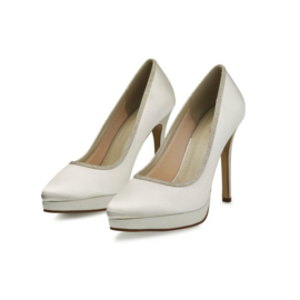 Bruidsschoenen | Rainbow Club ~ Tallulah - maat 39½ - kleur Ivory