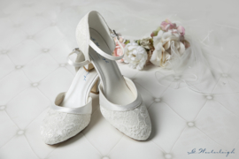 Bruidsschoenen | G.Westerleigh ~ Maggie - maat 40 - kleur Ivory