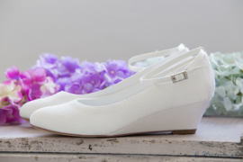 Bruidsschoenen | G.Westerleigh ~ Iris - maat 38 - kleur Ivory