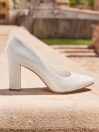 Bruidsschoenen | Avalia ~ Oriana- maat 41 - kleur Pearl