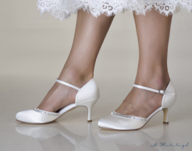 Bruidsschoenen | G.Westerleigh ~ Adele - maat 39 - kleur Ivory