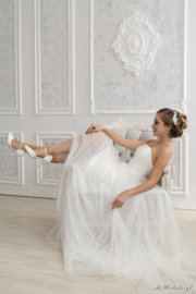 Bruidsschoenen | G.Westerleigh ~ Imola - maat 40 - kleur Ivory