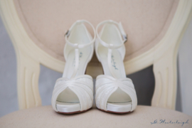 Bruidsschoenen | G.Westerleigh ~ Scarlett - maat 41 - kleur Ivory