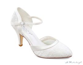 Bruidsschoenen | G.Westerleigh ~ Imola - maat 7 (40) - kleur Ivory