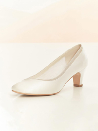 Bruidsschoenen | Avalia ~ Ebba - maat 40 - kleur Ivory