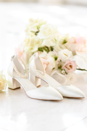 Bruidsschoenen | G.Westerleigh ~ Madison - maat 39 - kleur Ivory