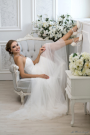 Bruidsschoenen | G.Westerleigh ~ Dahlia - maat 40 - kleur Ivory