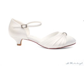 Bruidsschoenen | G.Westerleigh ~ Heidi - maat 7 (40) - kleur Ivory