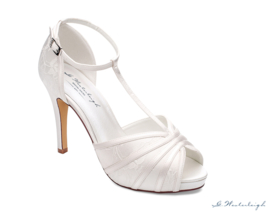 Bruidsschoenen | G.Westerleigh ~ Scarlett - maat 6 (39) - kleur Ivory