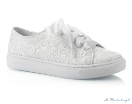 Bruidssneakers | G.Westerleigh ~ Nicki - maat 10 (43) - kleur Ivory