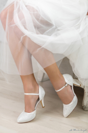 Bruidsschoenen | G.Westerleigh ~ Imola - maat 40 - kleur Ivory