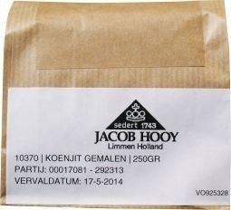 Jacob Hooy Curcuma / Koenjit 250 gram gemalen