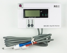 HM DM-2EC Dual In-Line EC meter Deluxe   (inclusief bebat administratieve /milieubijdragen 2 x 0,53 euro)