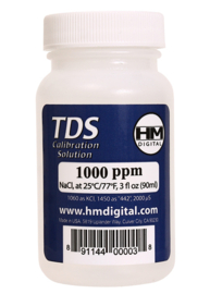 Solution de calibrage pour testeur TDS 1000 ppm/ec HMDIGITAL-Calibration solution