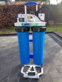 Aquapro Big Blue 20" duo op Kar , verrijdbaar