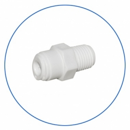 Quick connect male 1/4" osmoseslang - 1/4 " NPT