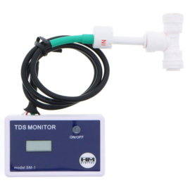 HM SM-1: In-Line Single TDS Monitor   (inclusief bebat administratieve /milieubijdragen 2 x 0,53 euro)