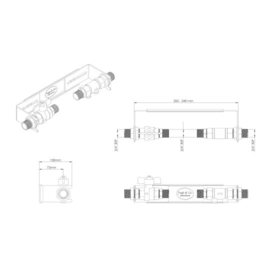 Kit d'installation pour Pugh Micromet® Nr 75/150B
