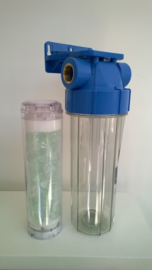 Aquafilter  Anti-kalk filter met polyfosfaat ,  3/4" aansluitingen