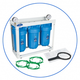 Aquafilter Système de filtration Big Blue 10" 3 étapes