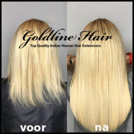 hairweft voor en na