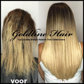 hairweft voor en na