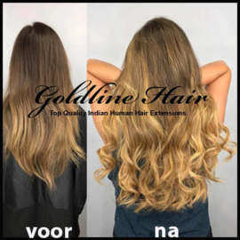 hairweft voor en na