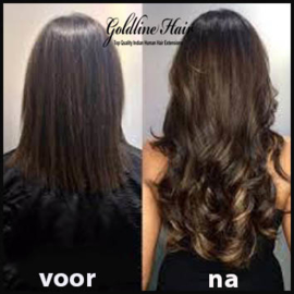 hairweft voor en na