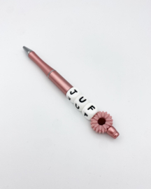 Pen roze juf