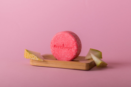 HappySoaps - You're One in a Melon Shampoo Bar / kroeshaar, krullen, dagelijks gebruik