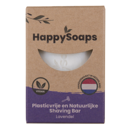 HappySoaps - Shaving Bar lavendel