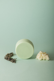 HappySoaps - Conditioner Bar Green Tea Happiness / alle haartypes