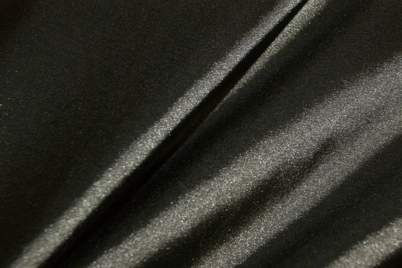 Satijn rekbaar donker grijs NB 4241/064 per 25cm
