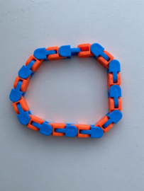 Fidget Toys Wacky Track Blauw/Oranje