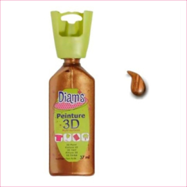 Diam's 3D verf parelmoer caramel 37 ml
