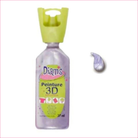 Diam's 3D verf parelmoer lavendel 37 ml