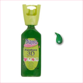 Diam's 3D verf glanzend groen 37 ml