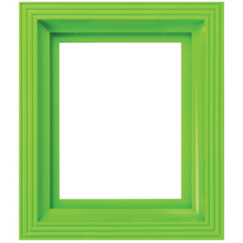 Pixelhobby  kunststof lijst groen