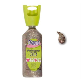 Diam's 3D verf dekkend glitter