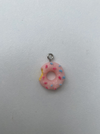 Kawaii bedel donut roze