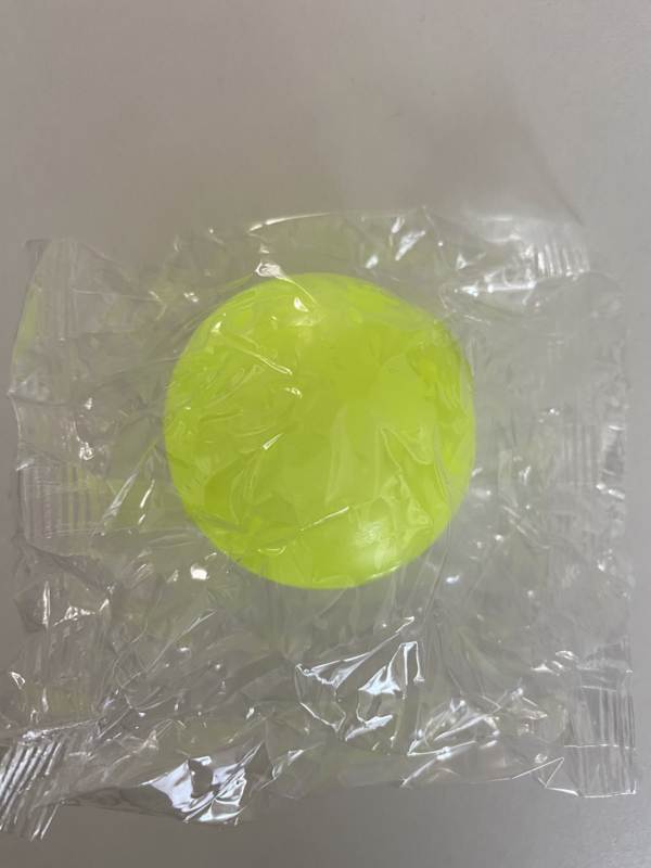 Fidget Toys Glow Ball geel