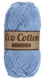 Eco Cotton 011 zacht blauw