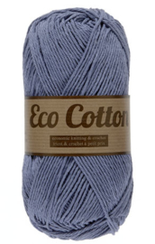 Eco Cotton 022 licht jeansblauw