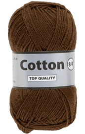 Cotton 8/4 112 donkerbruin
