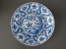 De Porceleyne Fles, 1953 Wandschotel 34,5 cm.